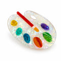 Artist's Palette Hair Clip