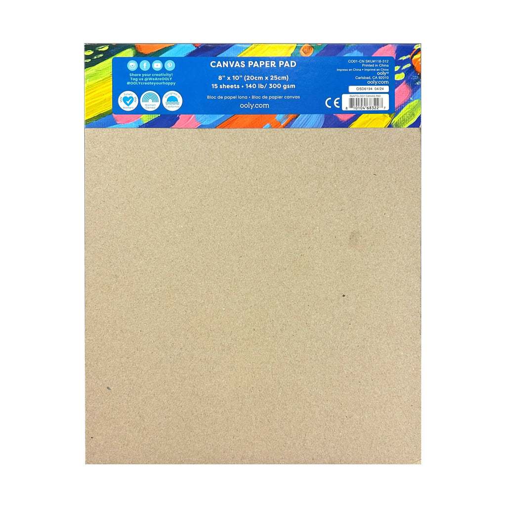 Paintology: Canvas Paper Pad (8" x 10";15 Sheets)