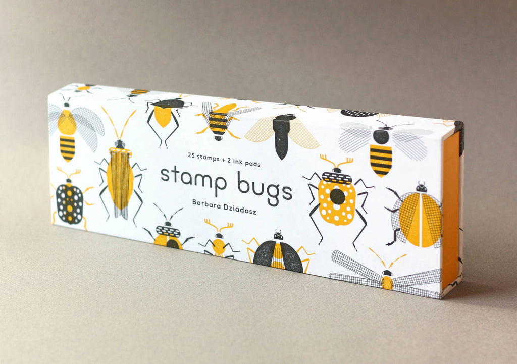Make-Your-Own Bugs Rubber Stamp Set